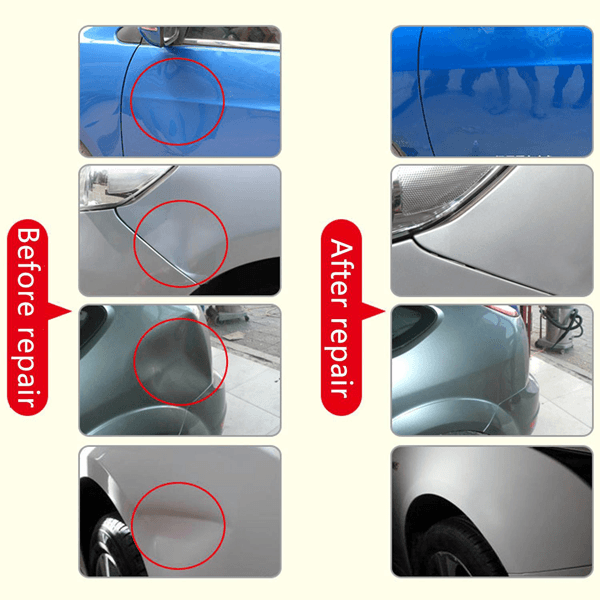 Herramientas para reparar abolladuras sin pintura