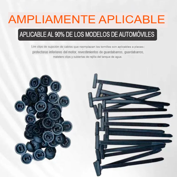 Hebilla universal de nailon para bridas