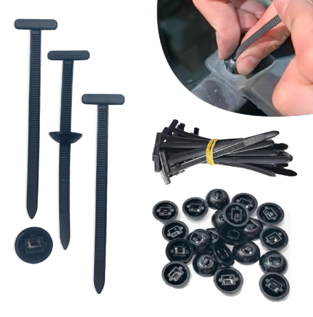 Hebilla universal de nailon para bridas